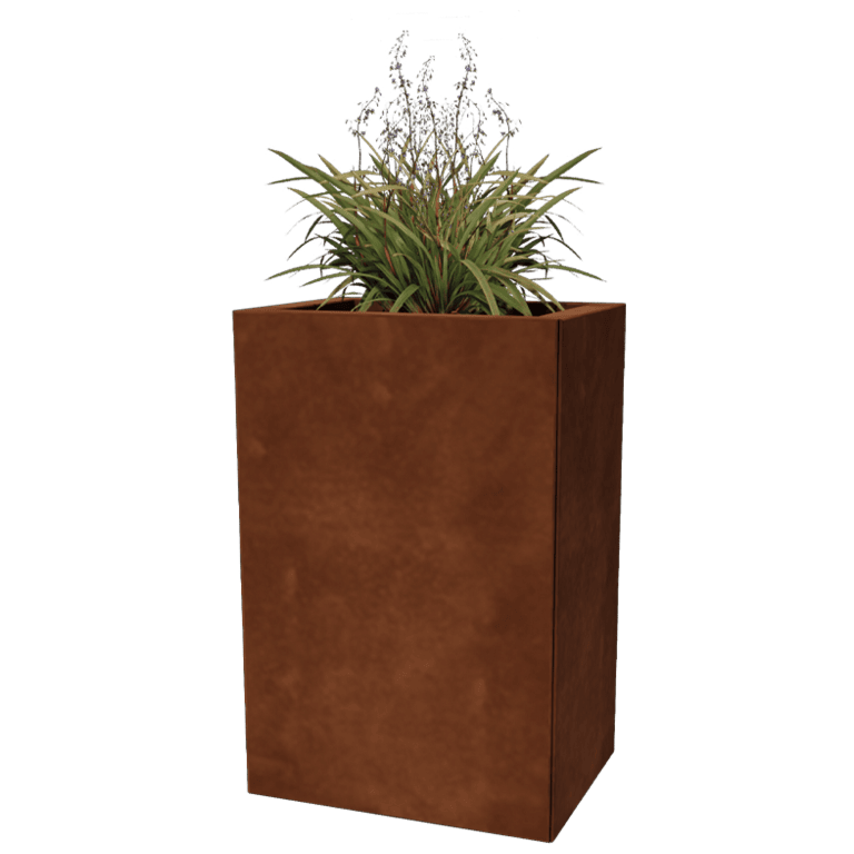 Corten acél virágláda - Téglalap - 30 x 40 cm