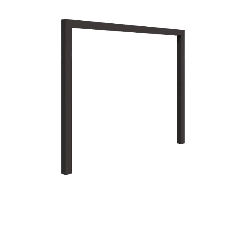 Acél pergola - Egyenes - 300 x 230 cm - Más RAL szín - Betontalp nélkül